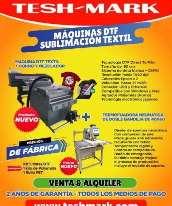 DTF TERMOFIJADORA